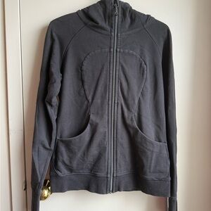Lululemon Athletica Black Zip-Up Jacket